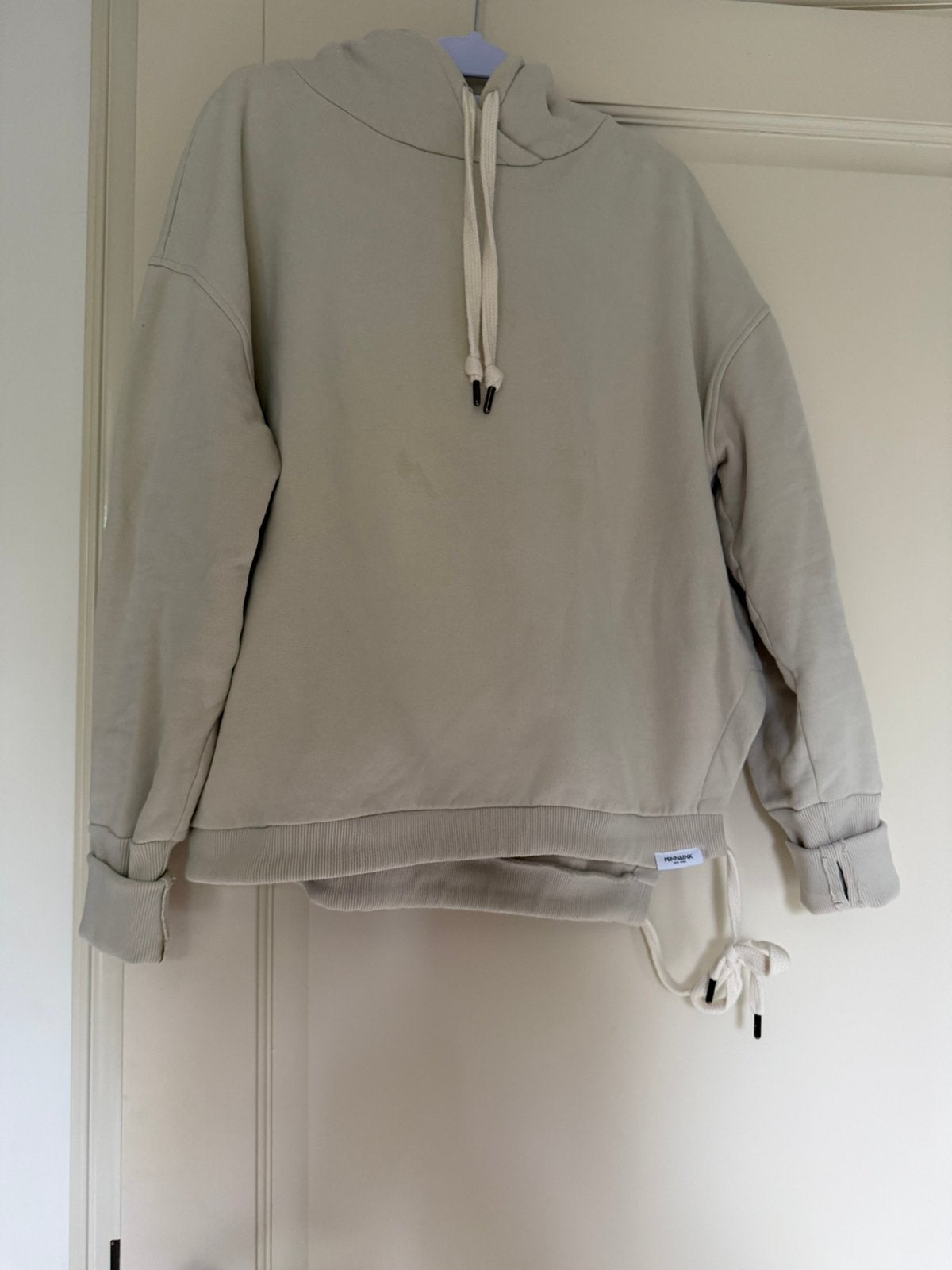 Penn&Ink hoodie, XL, (L) beige, Beige, Maat 42/44 (L), Ophalen of Verzenden, Harmelen