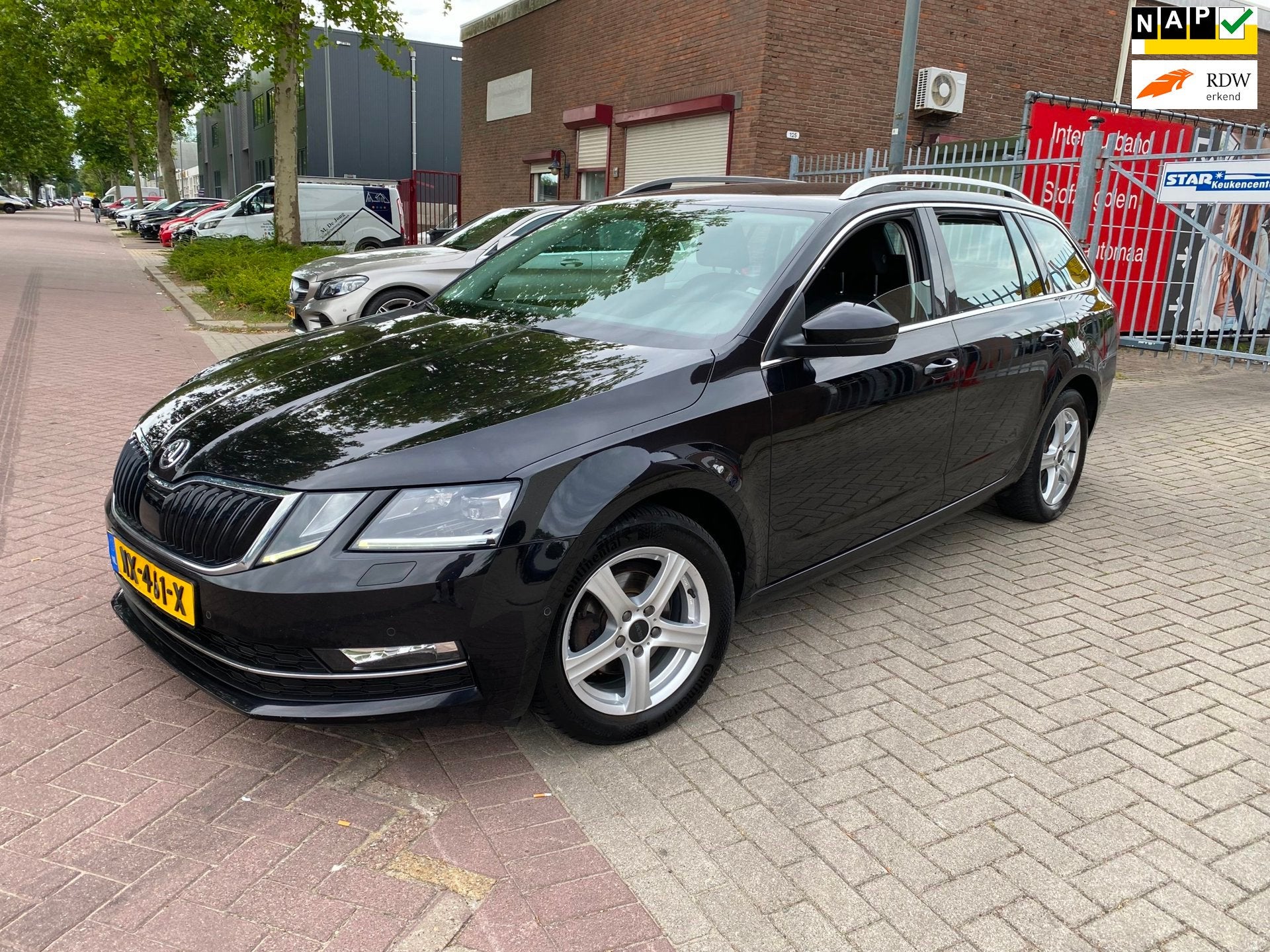 Skoda Octavia Combi 1.6 TDI Greentech Style Business / 2017, Auto's, Voorwielaandrijving, 1227 kg, Stof, Gebruikt