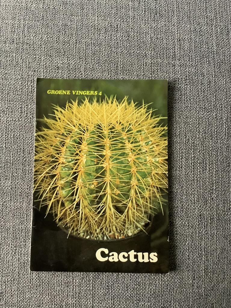 Groene Vingers 4: Cactus - Verzorging voor beginners, Boeken, Natuur, Ophalen of Verzenden, Gelezen, Bloemen, Planten en Bomen
