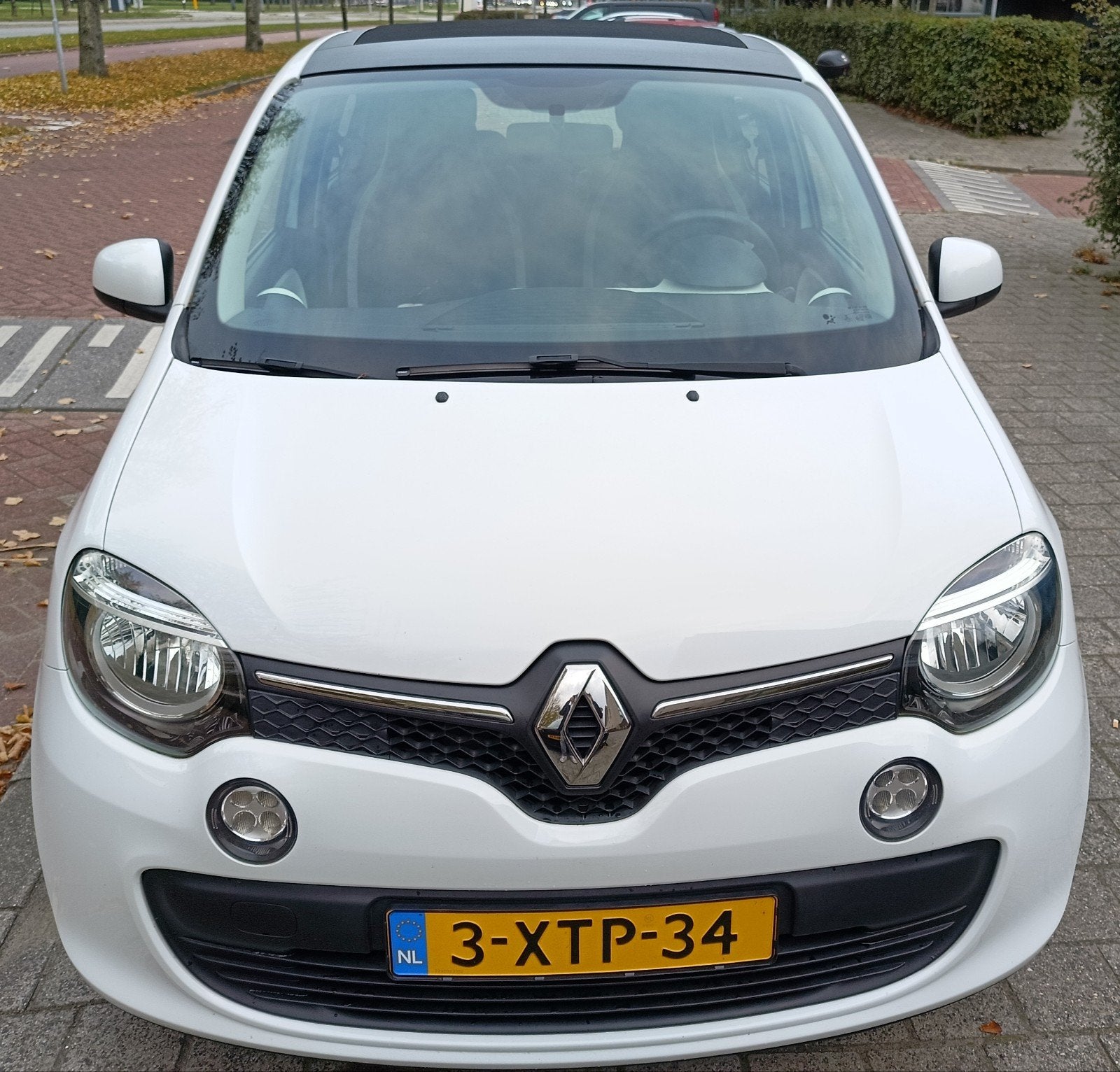 Renault Twingo|Airco|OpenDak|Cruise|ISOFIX|118K|NAP|APK2027, Auto's, 840 kg, 4 stoelen, Wit, Origineel Nederlands