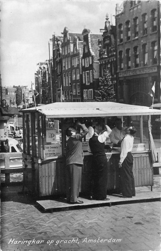 378-342-049 Amsterdam Haringkar op de Gracht, Verzamelen, Verzenden, Voor 1920, Noord-Holland