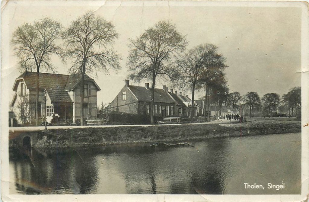 701-321-025 Tholen Singel, Ophalen of Verzenden, Voor 1920, Zeeland
