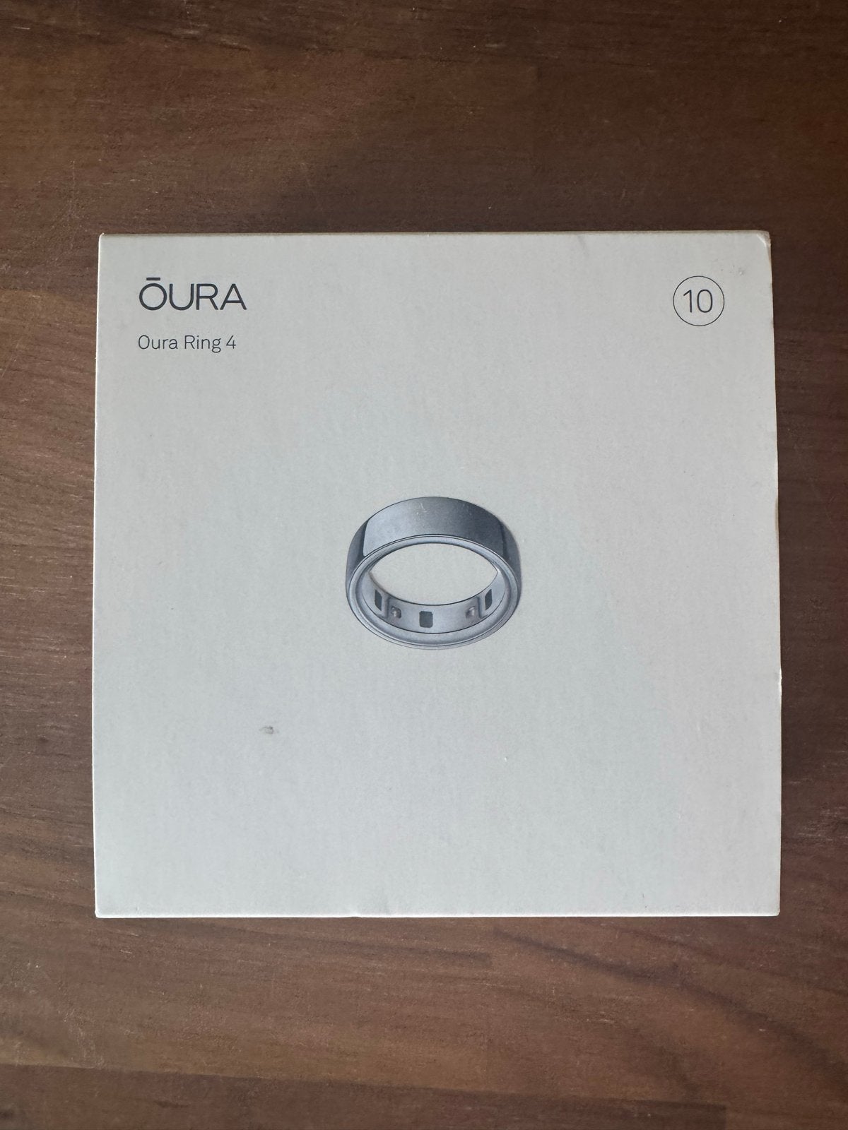 Oura Ring 4 Silver Maat 10 - Nieuw in doos, Overige materialen, 20 of groter, Nieuw, Ophalen of Verzenden
