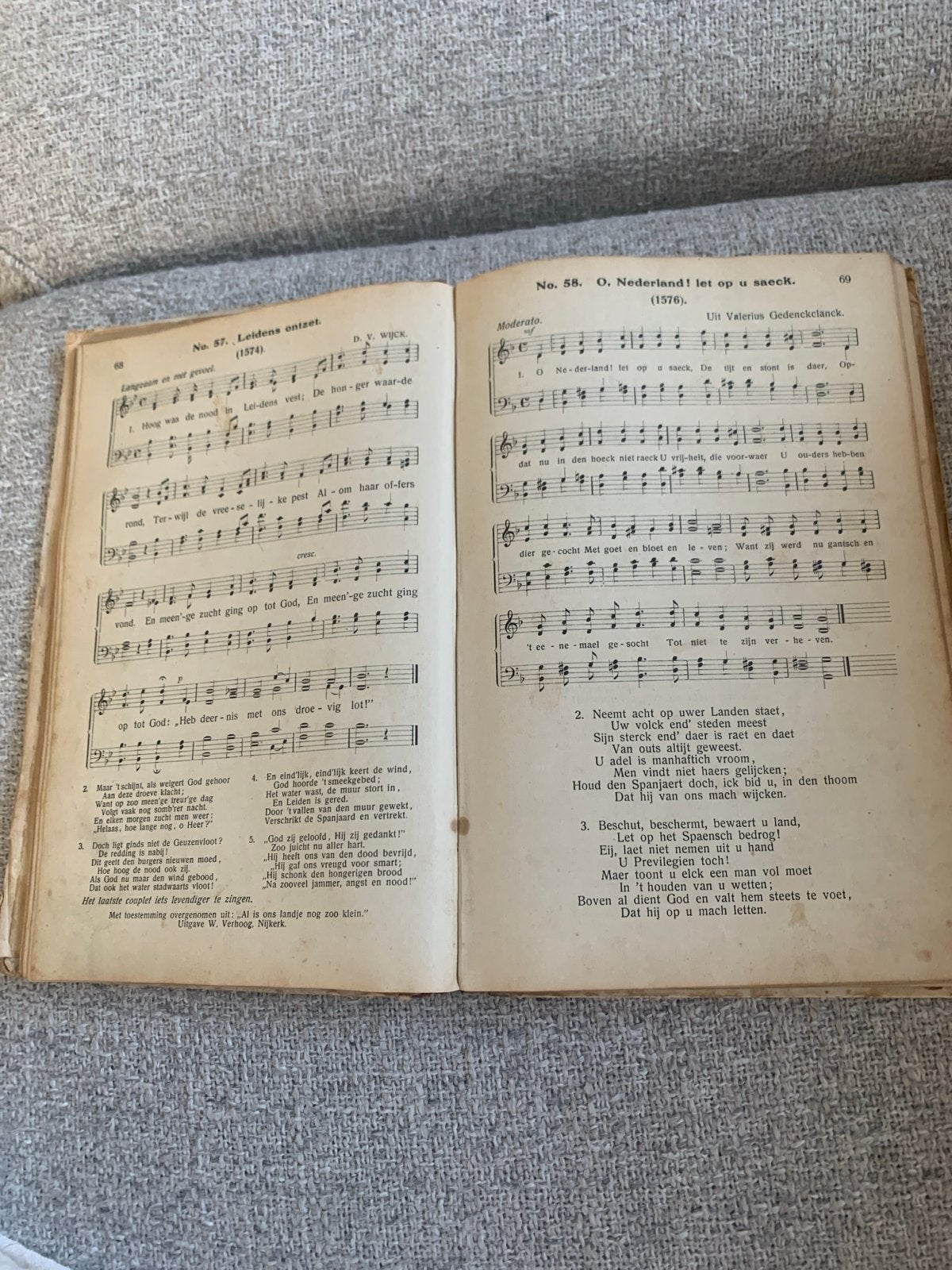 Oud Liedboek: Gezangen voor Zangbundels (1920), Ophalen of Verzenden, Gelezen, Christendom | Protestants