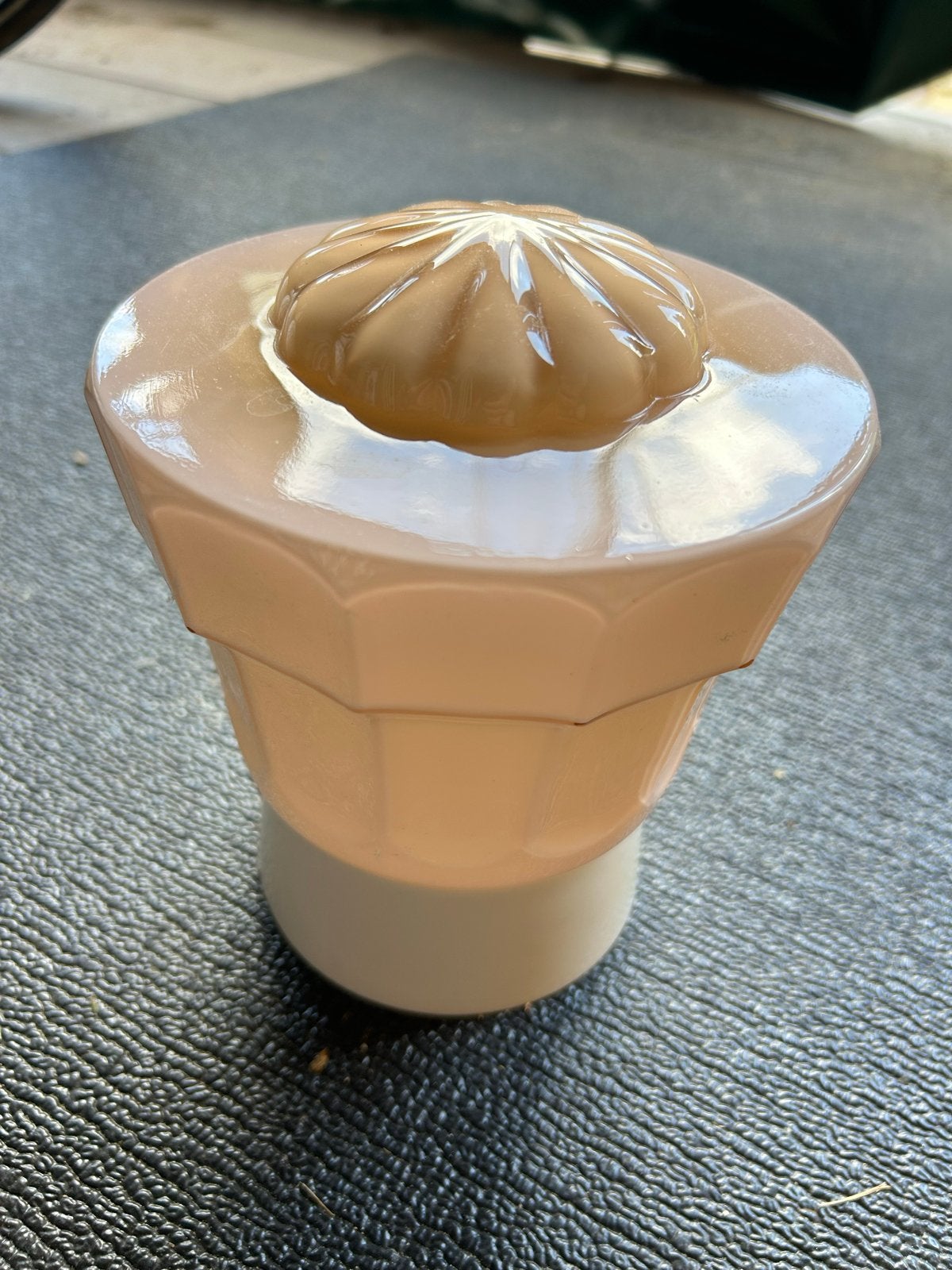Thabur lampje zacht rose - Art Deco stijl, Ophalen of Verzenden