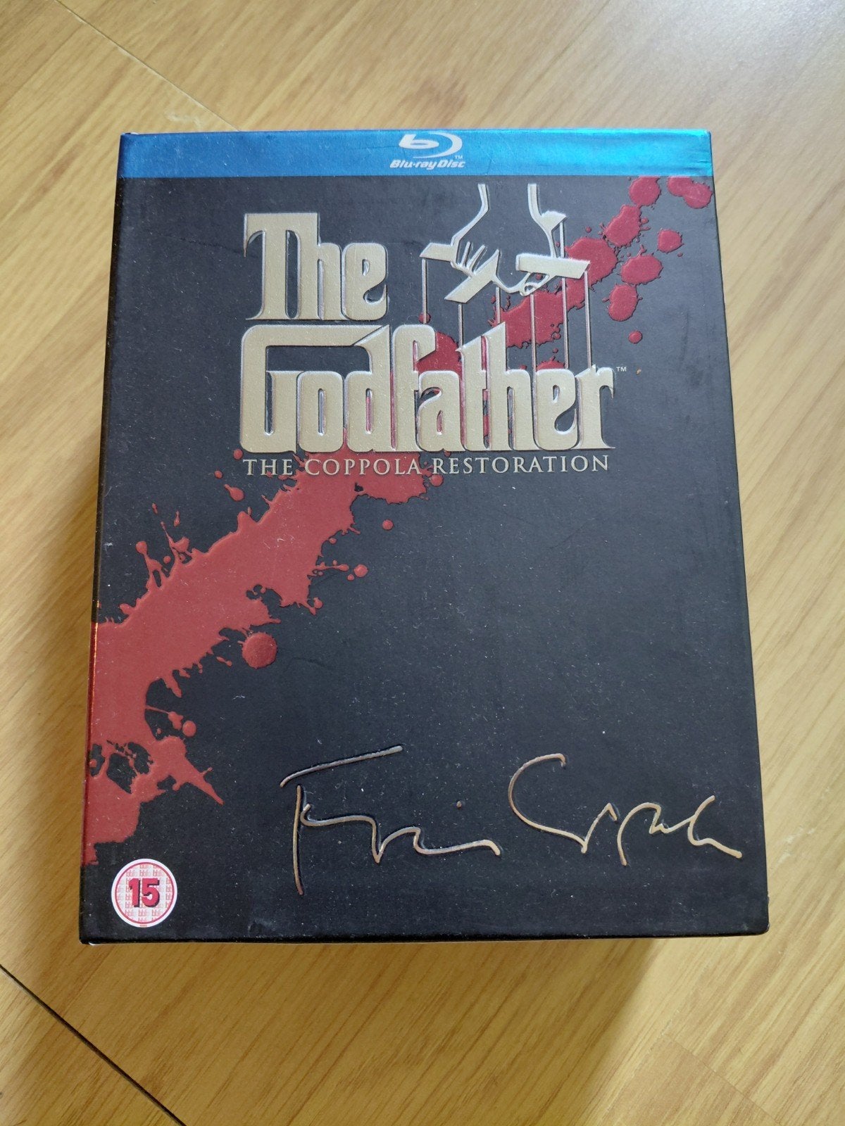 GODFATHER 1 tm 3 collectie box bluray, Cd's en Dvd's, Blu-ray, Ophalen of Verzenden, Zo goed als nieuw, Muziek en Concerten