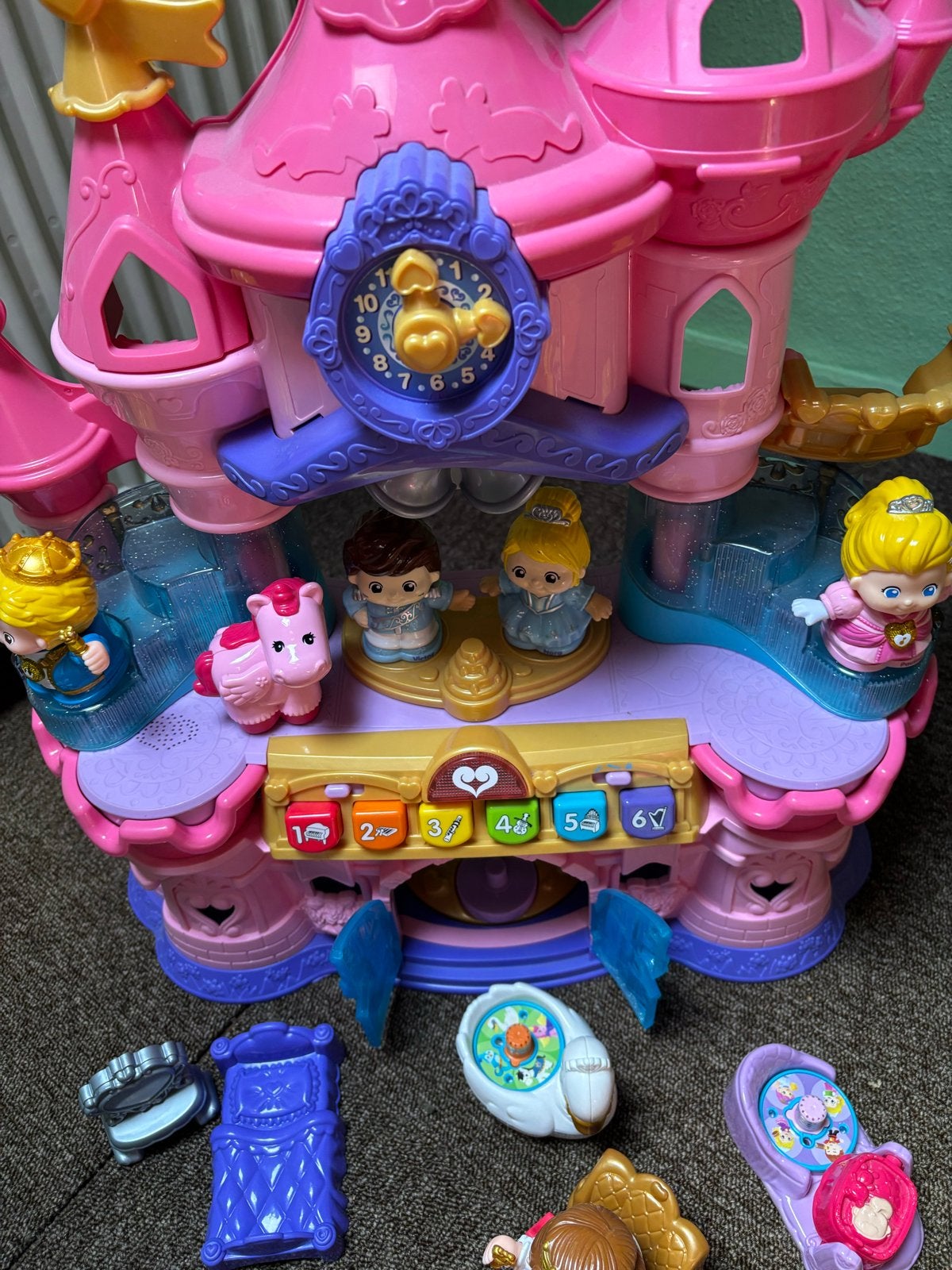 VTech Toet Toet Auto's Magisch Kasteel met accessoires, Ophalen, Gebruikt, Meisje
