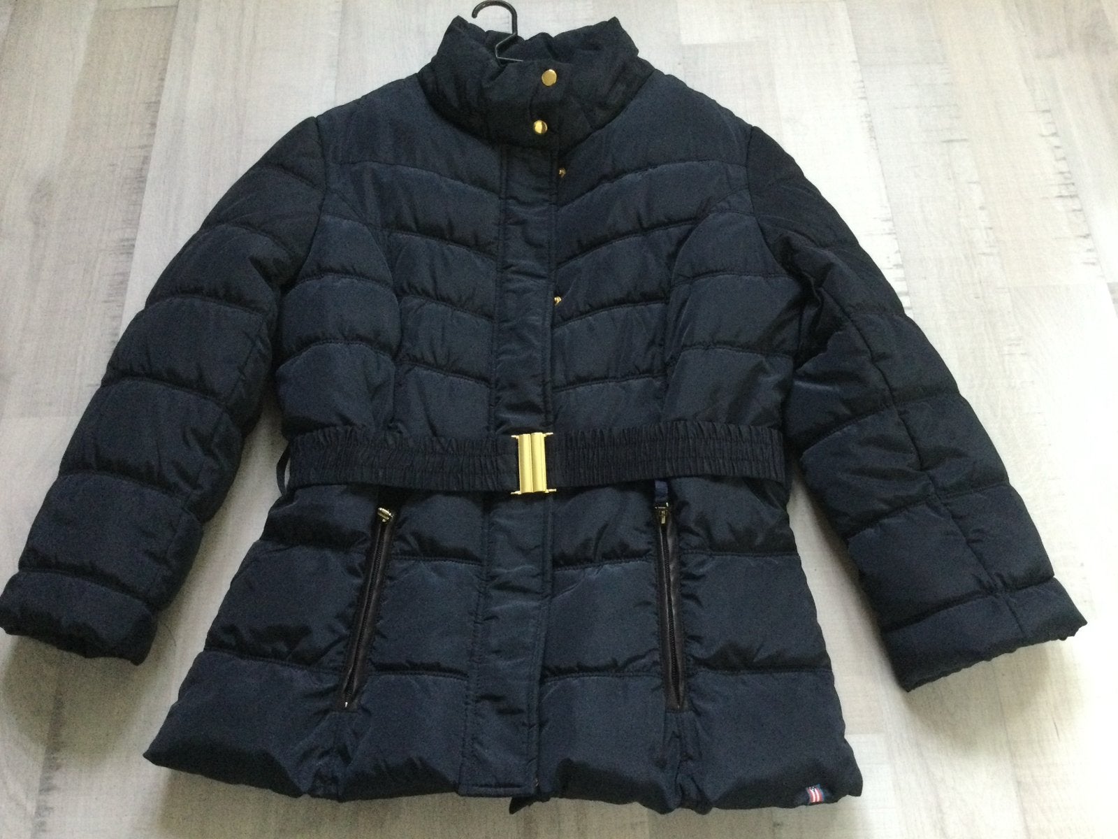 Nielsson Blauwe Dames Winterjas Maat XXL met Ceintuur, Kleding | Dames, Ophalen of Verzenden, Gedragen, Maat 46/48 (XL) of groter