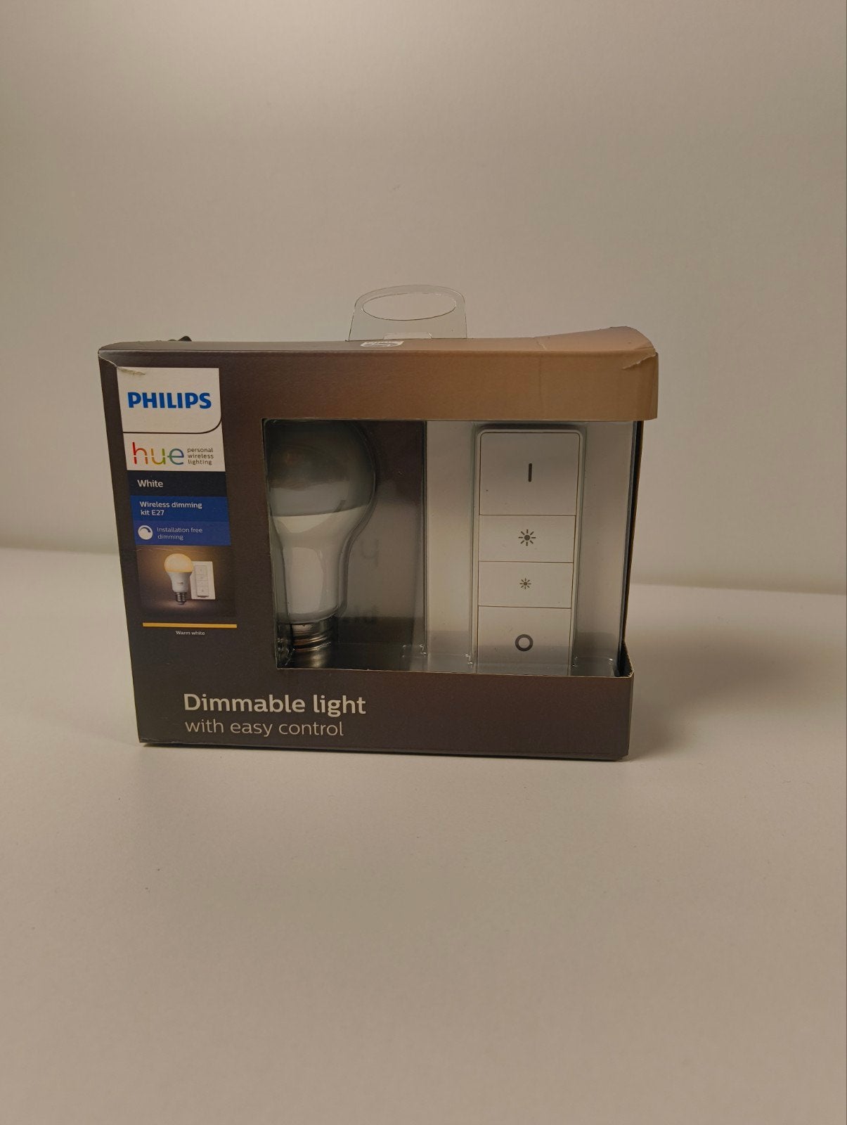 Philips Hue White Wireless Dimming Kit E27, Wit, Smart home compatibel, Nieuw, Philips Hue