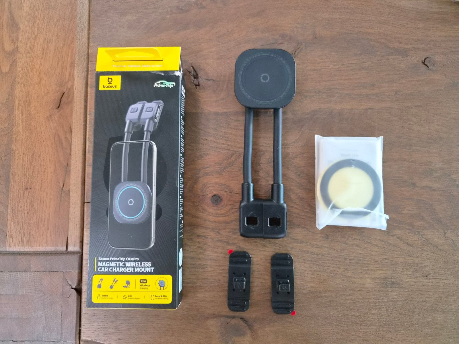 Baseus PrimeTrip C03sPro, Magsafe houder., Auto-onderdelen, Overige Auto-onderdelen, Gebruikt, Ophalen of Verzenden