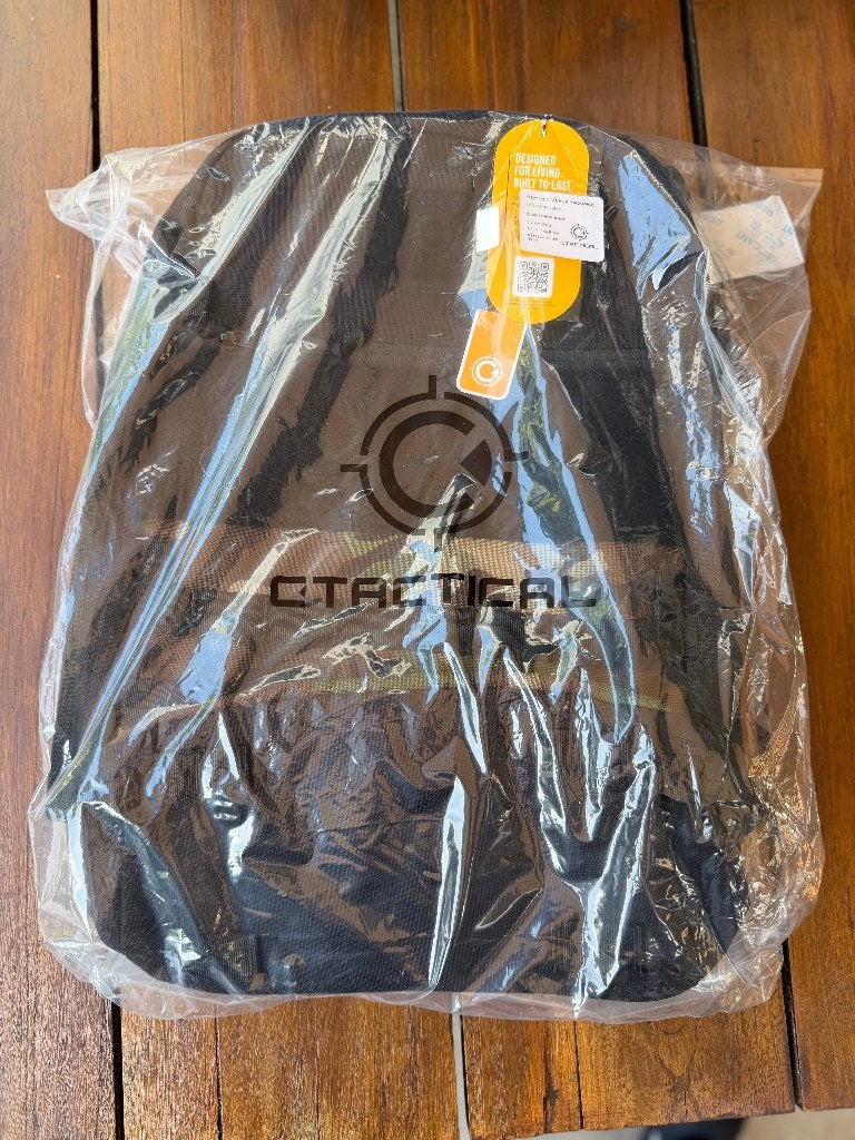 Tactical Rugzak 21L Zwart met Camo – CORDURA 1000D – Nieuw, 25 tot 40 cm, Nieuw, Ophalen of Verzenden, Waterdicht