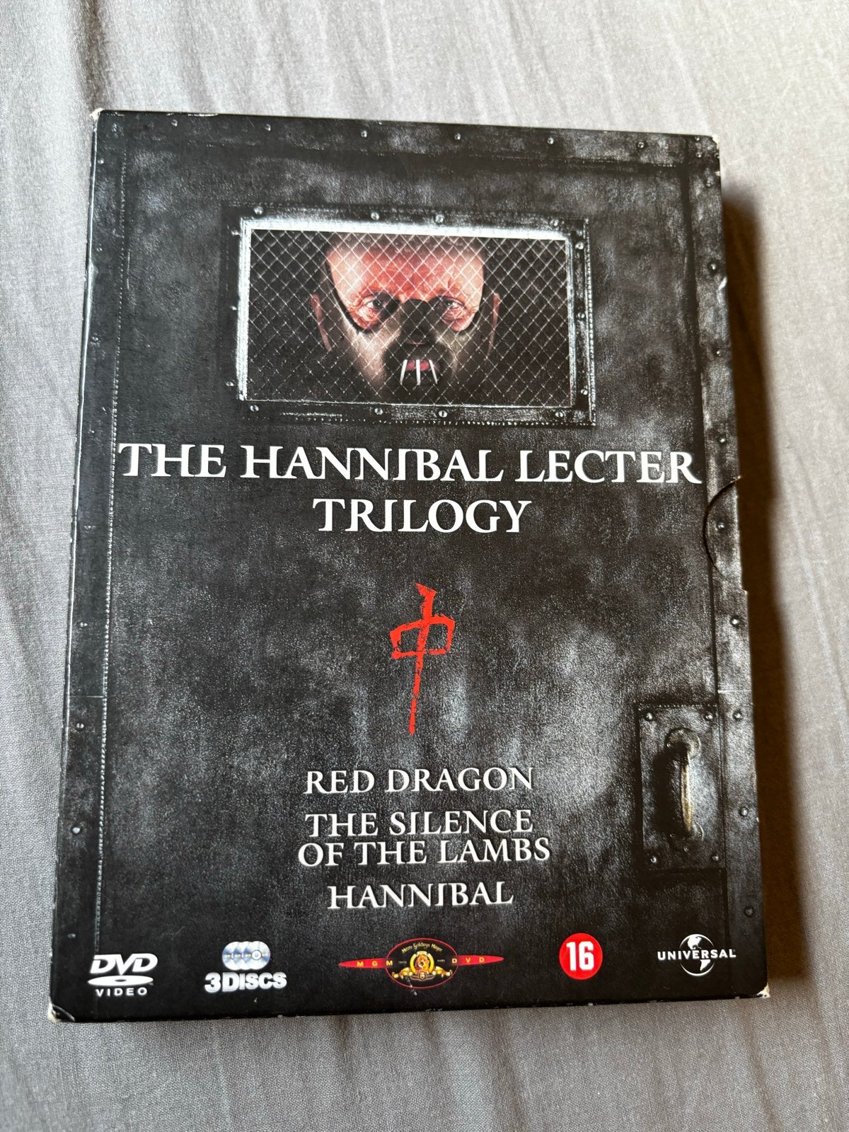 The Hannibal Lecter Trilogie DVD Boxset (3 Discs), Vanaf 16 jaar, Ophalen of Verzenden, Zo goed als nieuw, Actiethriller