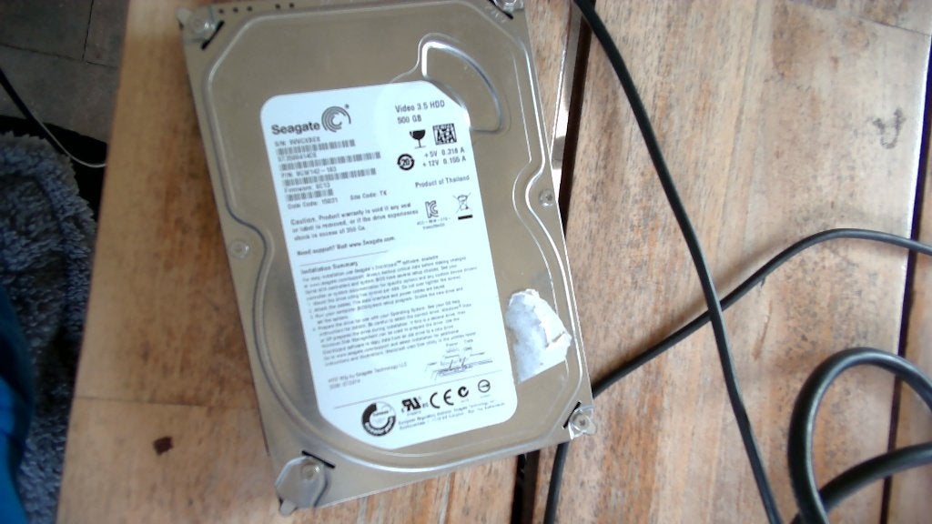 Seagate 500 GB harde schijf ST3500414CS - €10, Intern, Gebruikt, SATA, Ophalen of Verzenden