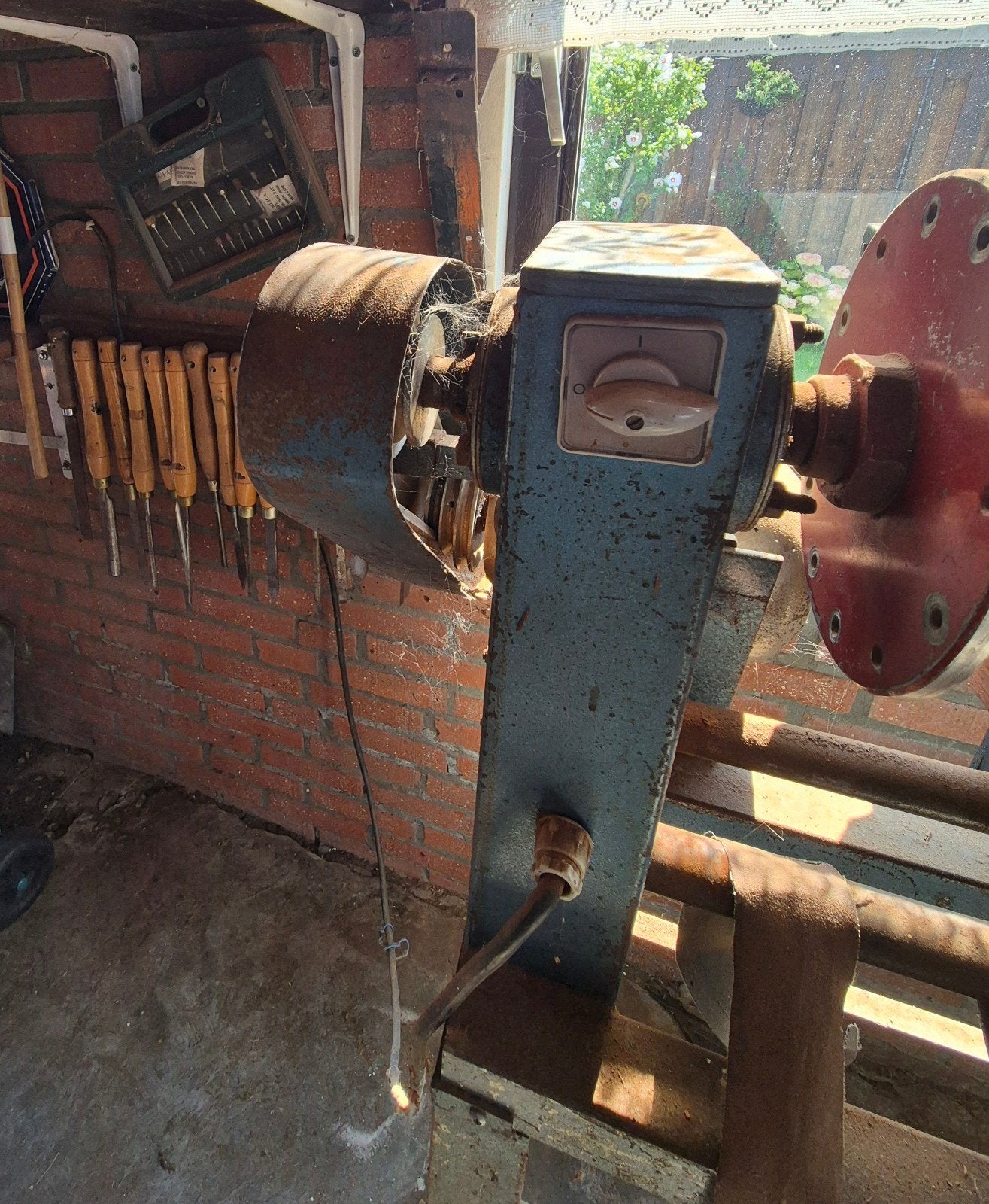 Te Koop  Houtdraaibank, Ophalen, Gebruikt, Houtdraaibank, 500 tot 1000 mm