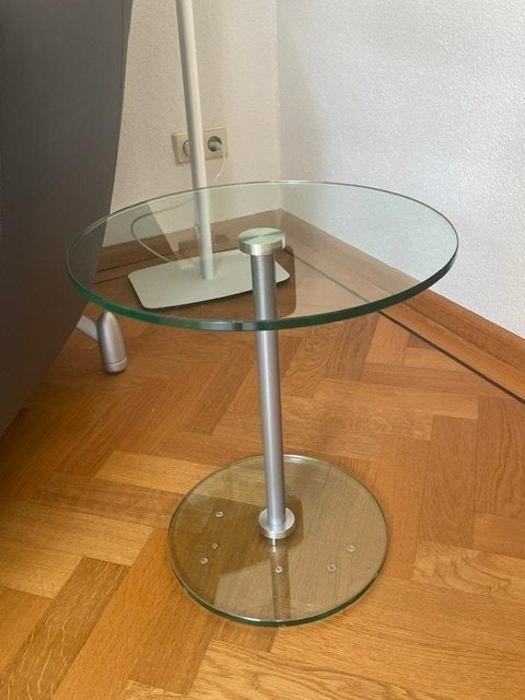 bijzettafel, Huis en Inrichting, Tafels | Bijzettafels, Ophalen, Minder dan 45 cm, Minder dan 55 cm, Rond