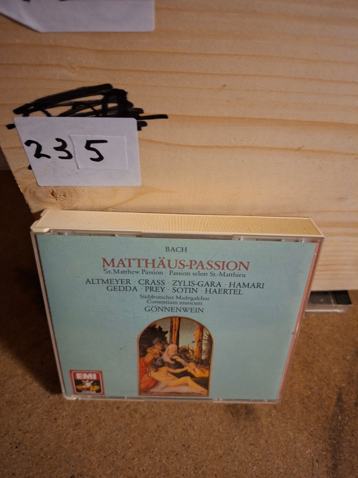 Bach - Matthäus-Passion (EMI Classics), Gebruikt, Ophalen of Verzenden, Oratorium, Barok