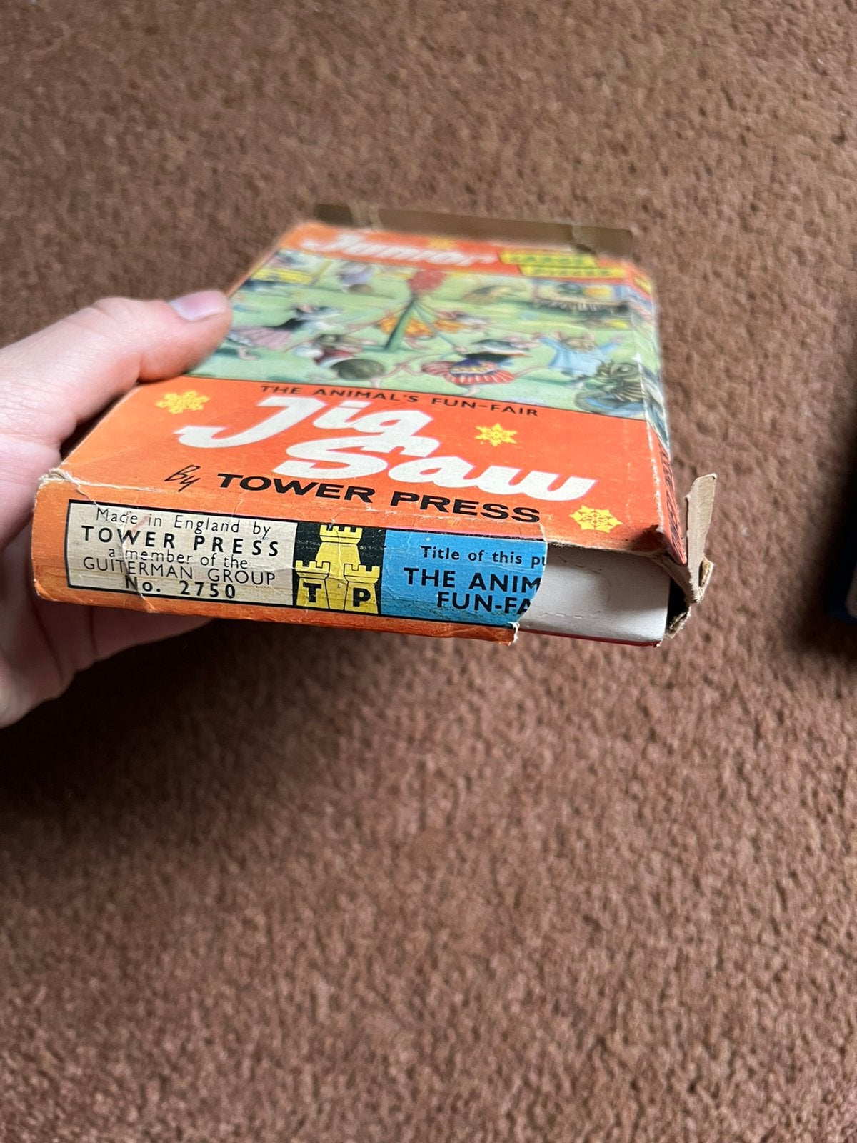 Tower Press Junior Jigsaw Puzzle Jaren '50, Ophalen of Verzenden, Minder dan 500 stukjes, Gebruikt, Legpuzzel