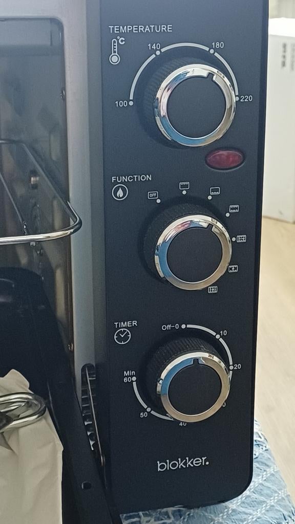 Blokker Oven met Grill - Compact en Gebruikt, Witgoed en Apparatuur, Ovens, Ophalen, Gebruikt, Minder dan 45 cm