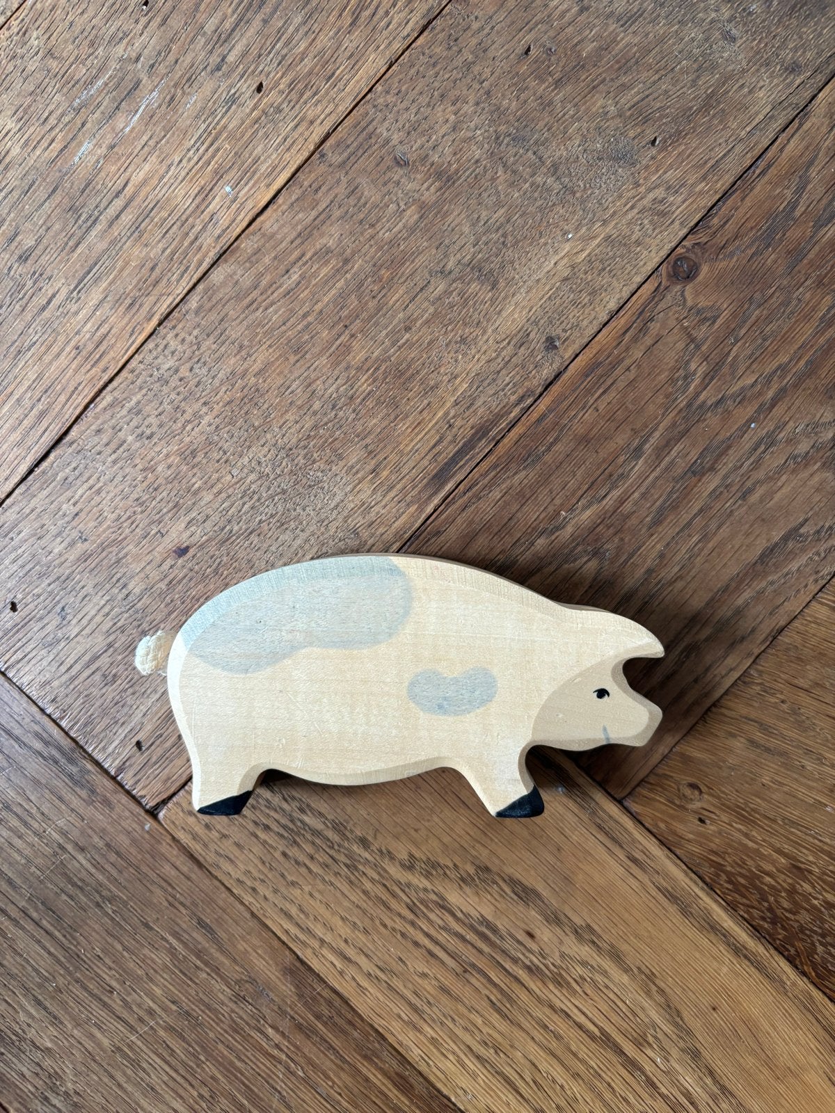 Houten varken van Holztiger, Kinderen en Baby's, Ophalen of Verzenden, Zo goed als nieuw, Overige typen