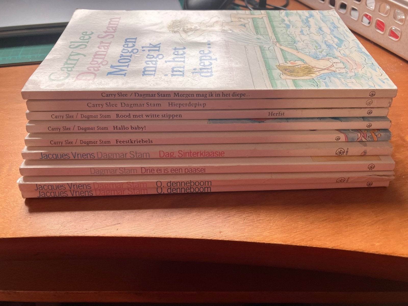 Thematische voorleesboekjes (9 stuks), Ophalen, Gelezen, 3 tot 4 jaar