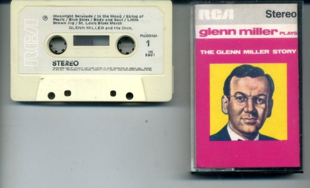 Glenn Miller – Plays The Glenn Miller Story 14 nrs cassette, Cd's en Dvd's, Cassettebandjes, 1 bandje, Ophalen of Verzenden, Zo goed als nieuw