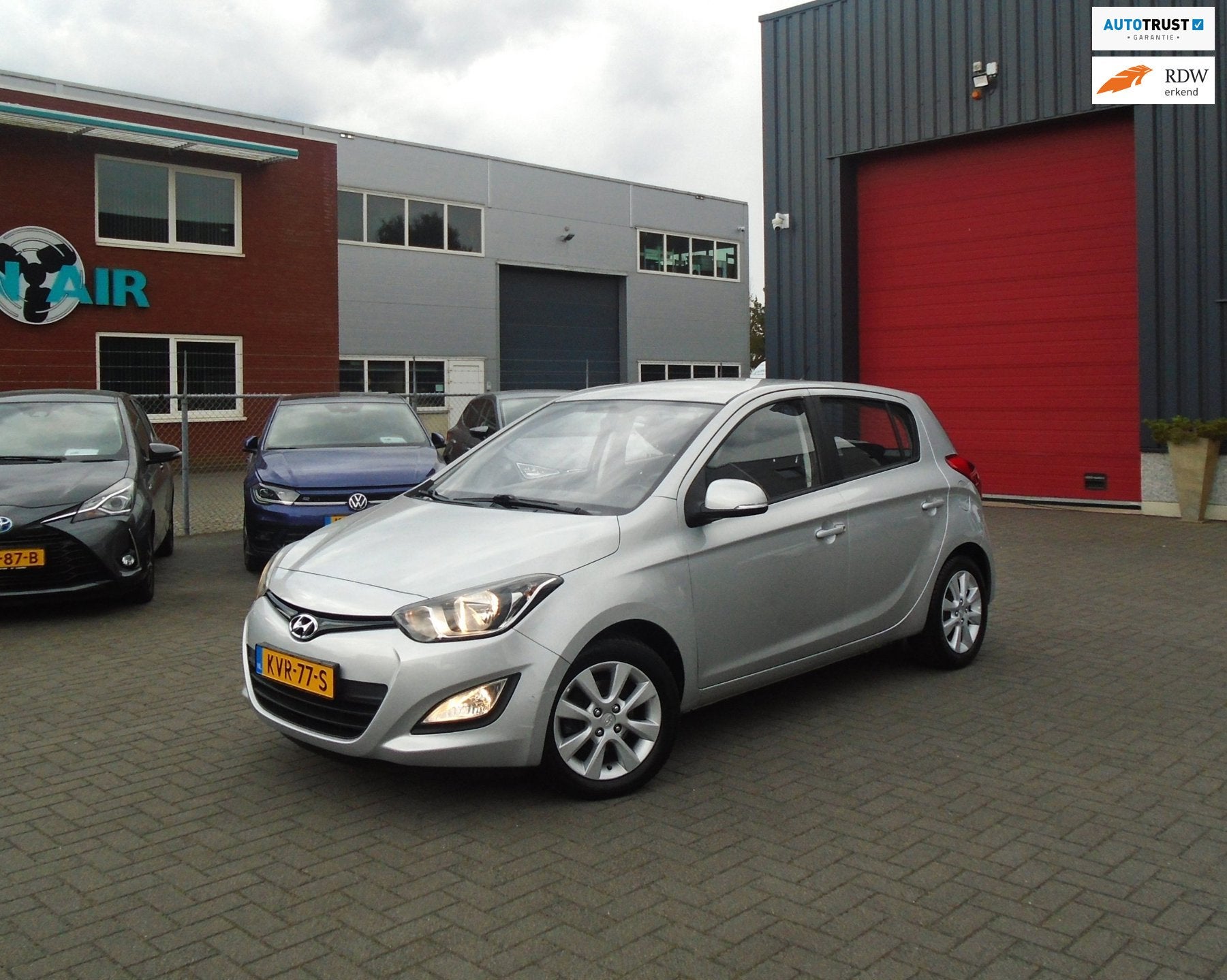 Hyundai I20 1.2i First Edition,Airco,LM-Velgen, Auto's, Euro 5, Gebruikt, Zwart, 4 cilinders