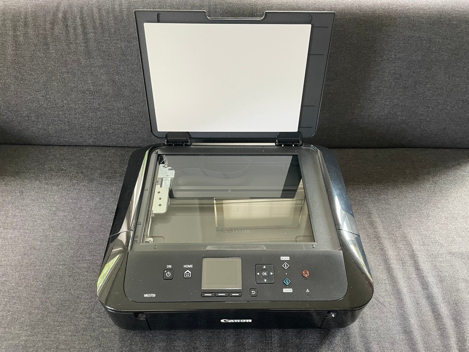 Printer Canon PIXMA MG5750, Computers en Software, Printers, Gebruikt, All-in-one, Kleur printen, Kopieren, Scannen, Zwart-en-wit printen