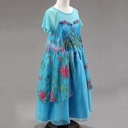 Nieuw ! Maat 122-128 Frozen Fever Elsa Jurk Prinsessenjurk, Ophalen of Verzenden, Nieuw, 122 t/m 128, Meisje
