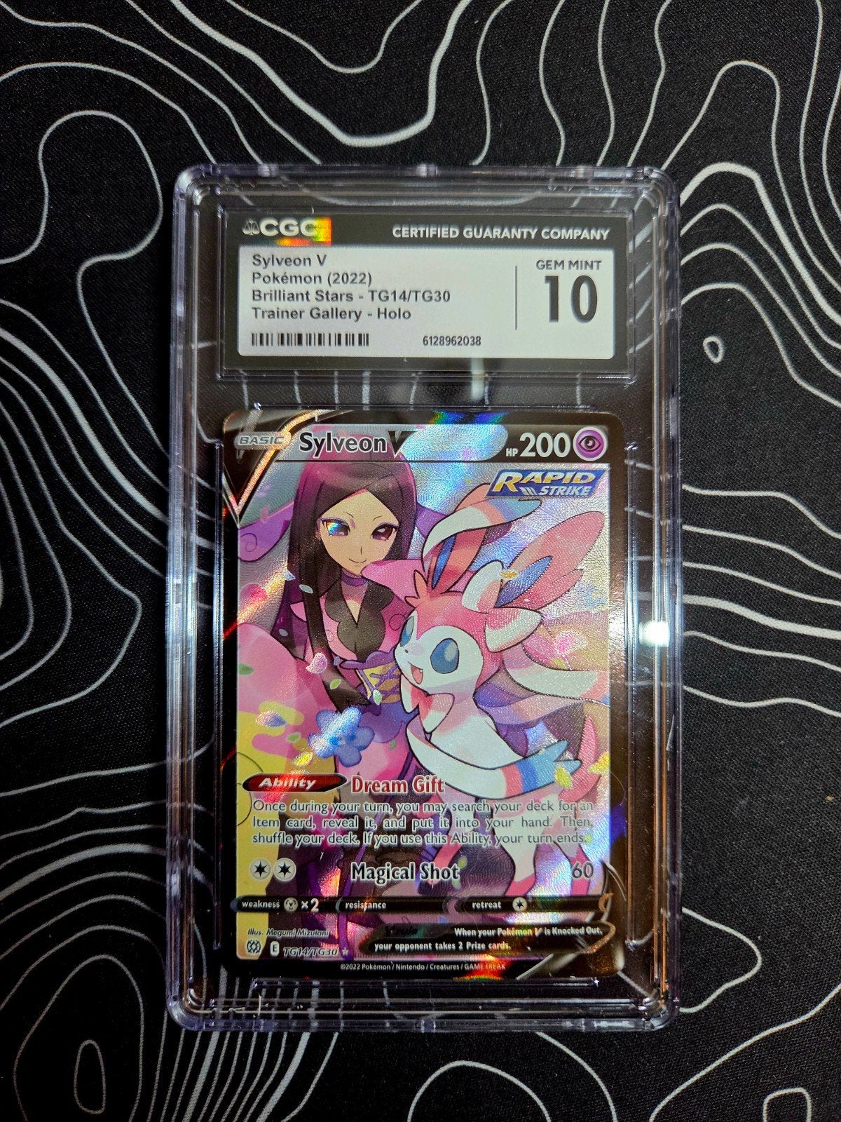 Sylveon V TG14 CGC 10, Ophalen of Verzenden