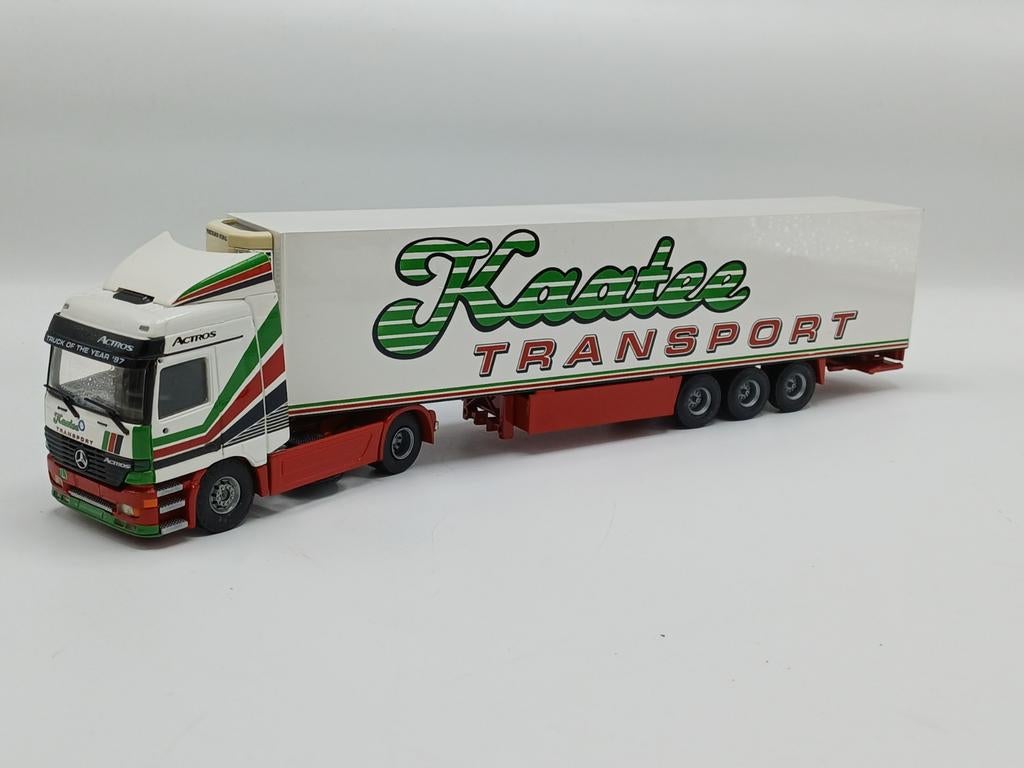 Tekno Mercedes actros mp1 Kaatee, Hobby en Vrije tijd, Modelauto's | 1:50, Ophalen of Verzenden, Zo goed als nieuw, Bus of Vrachtwagen