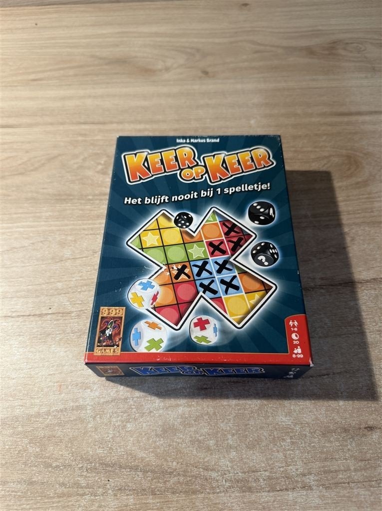 Keer op Keer - 999 games - S6983, Ophalen of Verzenden, Zo goed als nieuw