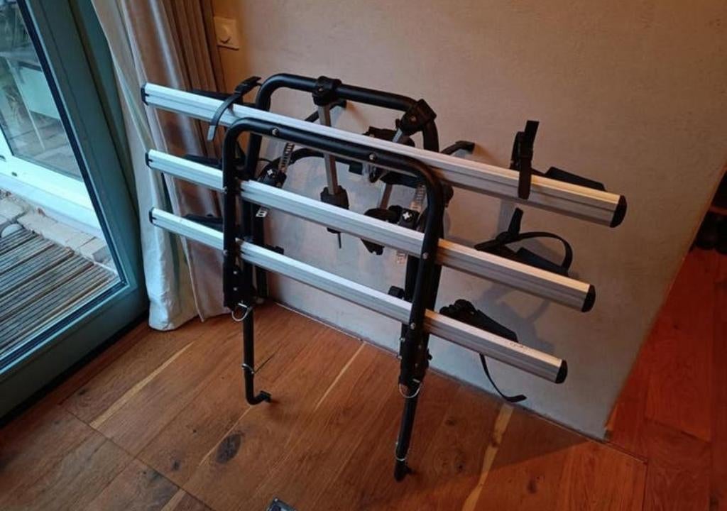 Fietsendrager Menabo Polaris DS3, 3 fietsen of meer, Brede banden, Zo goed als nieuw, Achterklepdrager