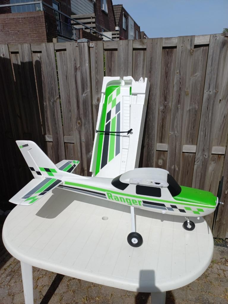 FMS Ranger 1800 / Spektrum DX/NX-6 /AR631, Ophalen, Zo goed als nieuw, Elektro, RTF (Ready to Fly)