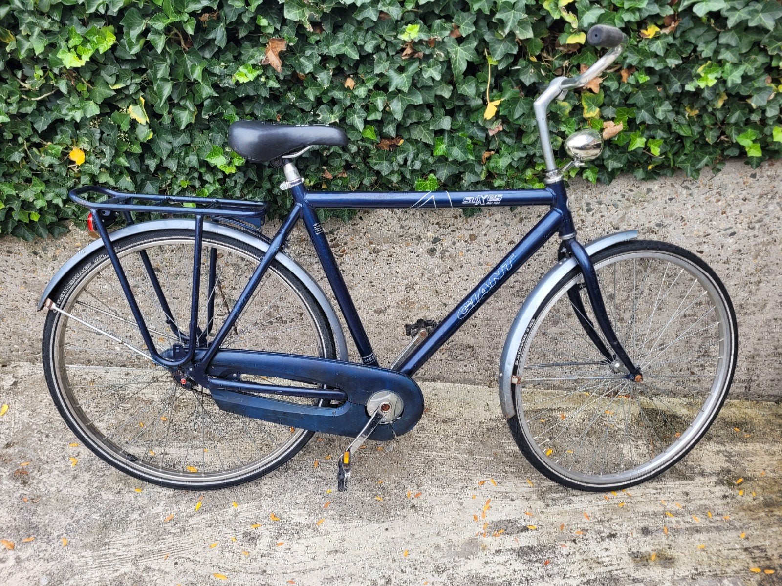 Giant Stadsfiets - Blauw, Gebruikt, Fietsen en Brommers, Ophalen, Gebruikt, Velgrem, Versnellingen