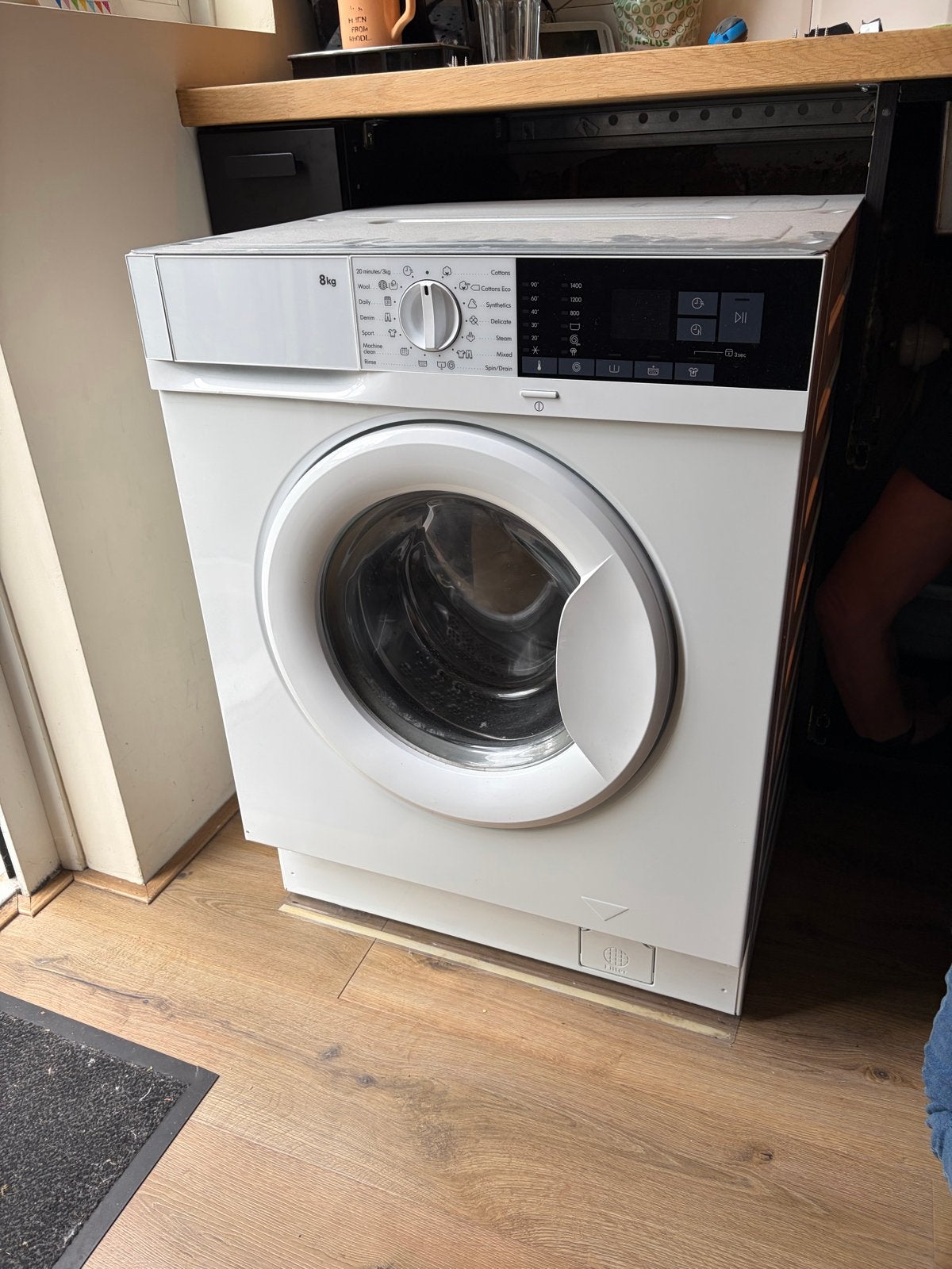IKEA TVÄTTAD Wasmachine uit 2019 - 8kg, 8 tot 10 kg, Ophalen, Gebruikt, Voorlader