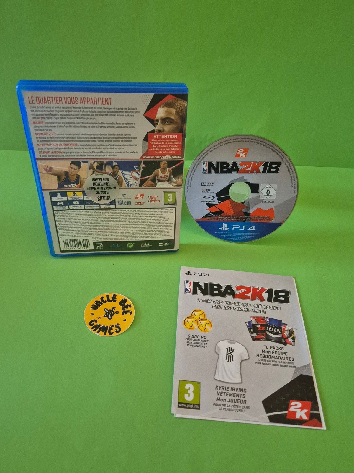 NBA 2K18 + Pre Order Bonus, Verzenden, Zo goed als nieuw, Eén computer, Vanaf 3 jaar