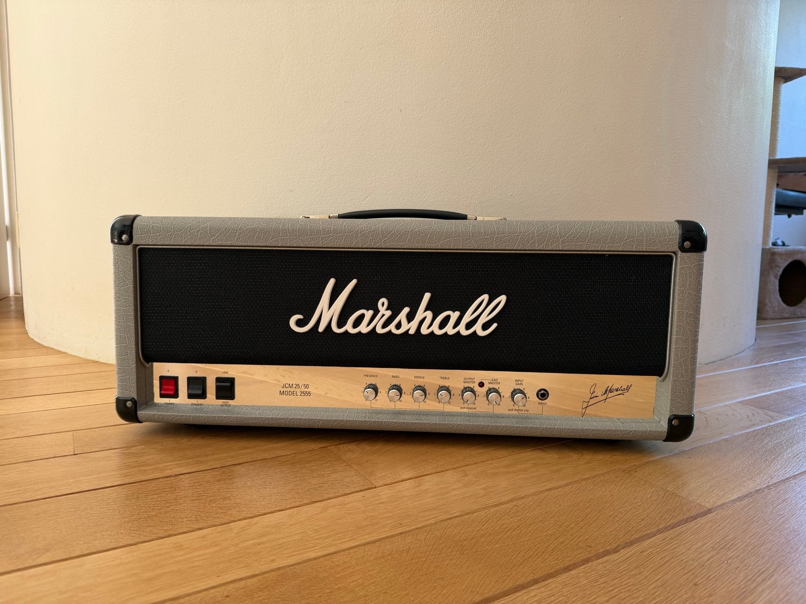 Marshall 2555X Jubilee - NOS Philips XF2 & Miniwatt buizen, Muziek en Instrumenten, Ophalen, Zo goed als nieuw, Gitaar, 100 watt of meer