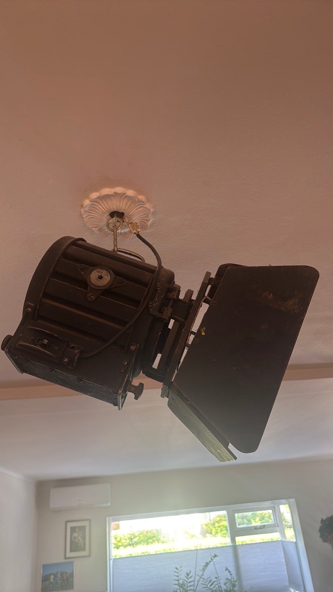 Filmspot lamp mole-richardson, Antiek en Kunst, Ophalen