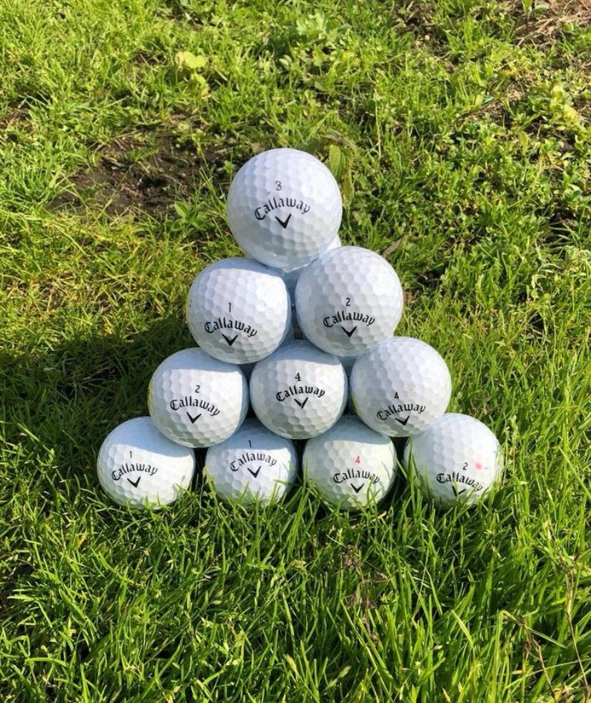 Callaway Mix nette golfballen 100 stuks, Sport en Fitness, Ophalen of Verzenden, Zo goed als nieuw, Bal(len), Callaway