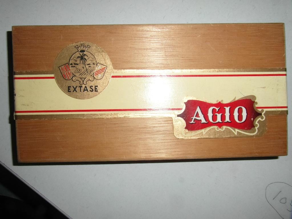 Agio sigarendoos, Ophalen of Verzenden, Tabaksdoos of Verpakking