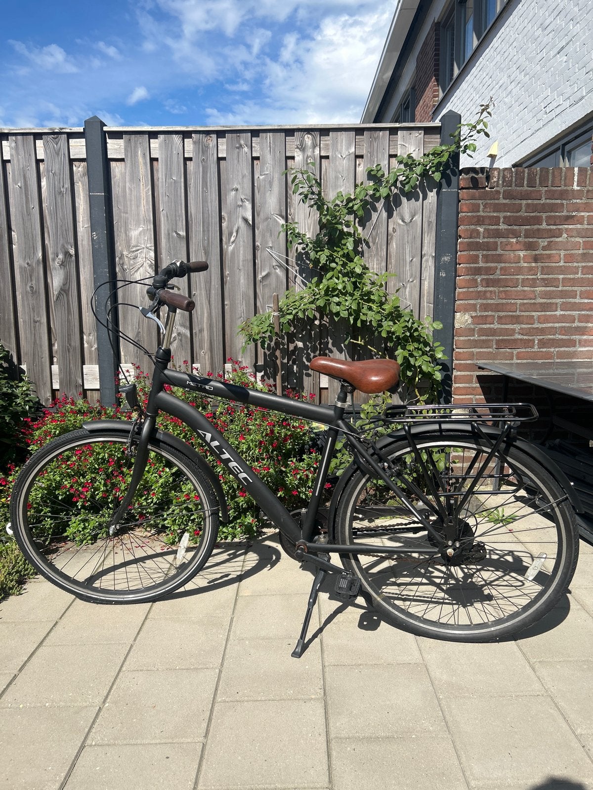 Altec fiets met 7 versnellingen, Fietsen en Brommers, Overige merken, Gebruikt, Velgrem, Versnellingen