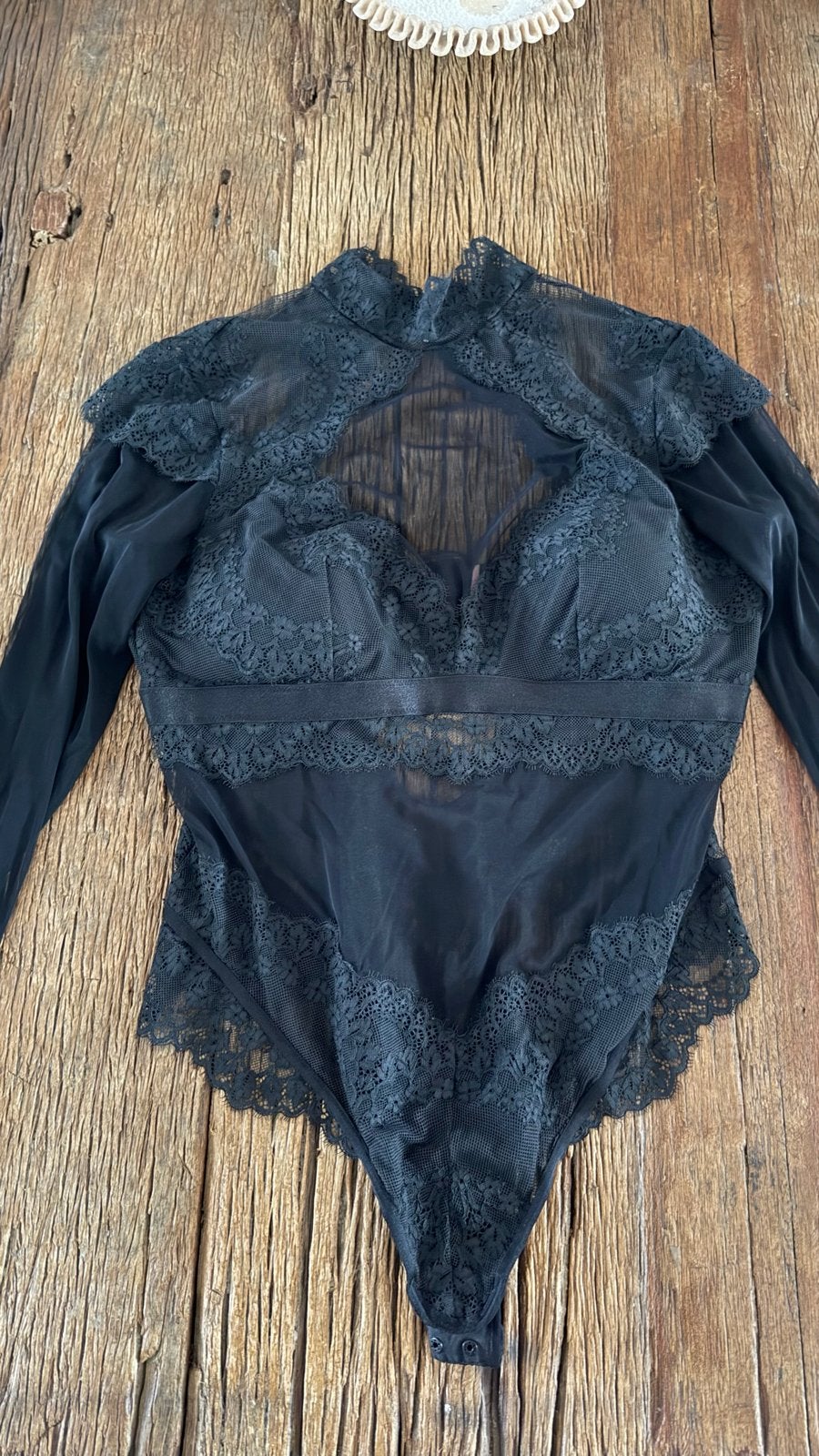 Hunkemöller Body - Maat L - Nieuwstaat, Ophalen of Verzenden, Zwart, Body of Korset