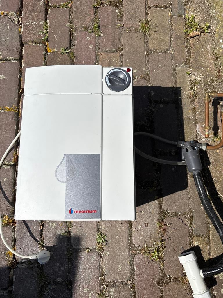 Inventum EDR 10 electr Boiler - 10 Liter, incl aansluitset, Aardgas, Zo goed als nieuw, Minder dan 20 liter, Onbekend