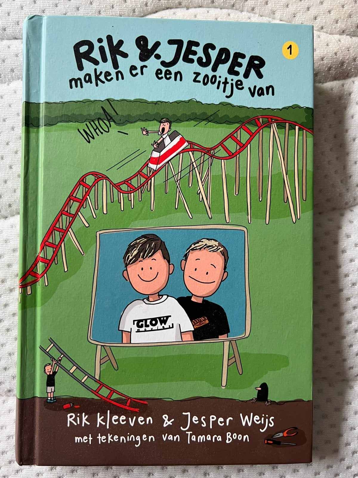 Boek Rick & Jesper maken er een zooitje van., Ophalen of Verzenden, Zo goed als nieuw