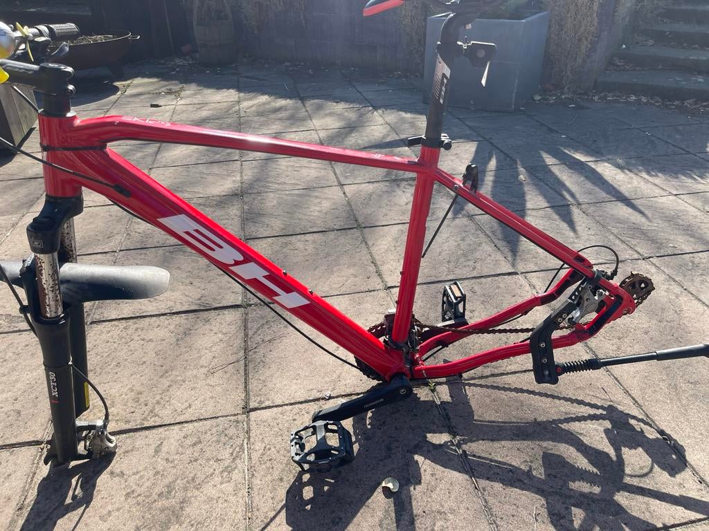 BH Spike aluminium MTB frame - maat L (compact), Gebruikt, Hardtail, Schijfrem, Ophalen