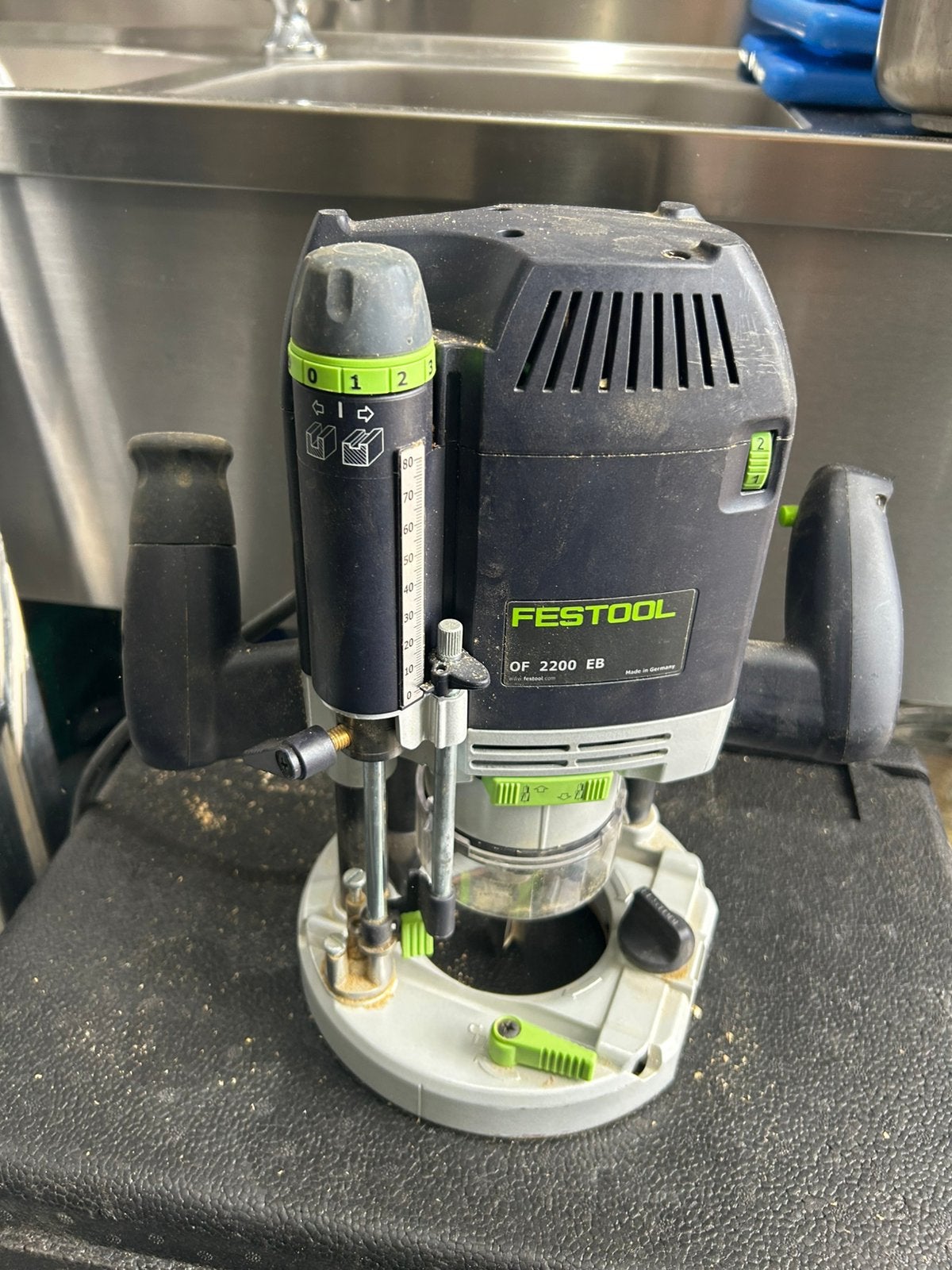 Festool OF 2200, Ophalen of Verzenden, Zo goed als nieuw, Elektrisch, Bovenfrees