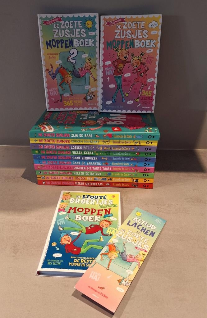 Grote collectie De Zoete Zusjes & De Stoute Broertjes boeken, Ophalen of Verzenden, Zo goed als nieuw, Hanneke de Zoete, Fictie algemeen