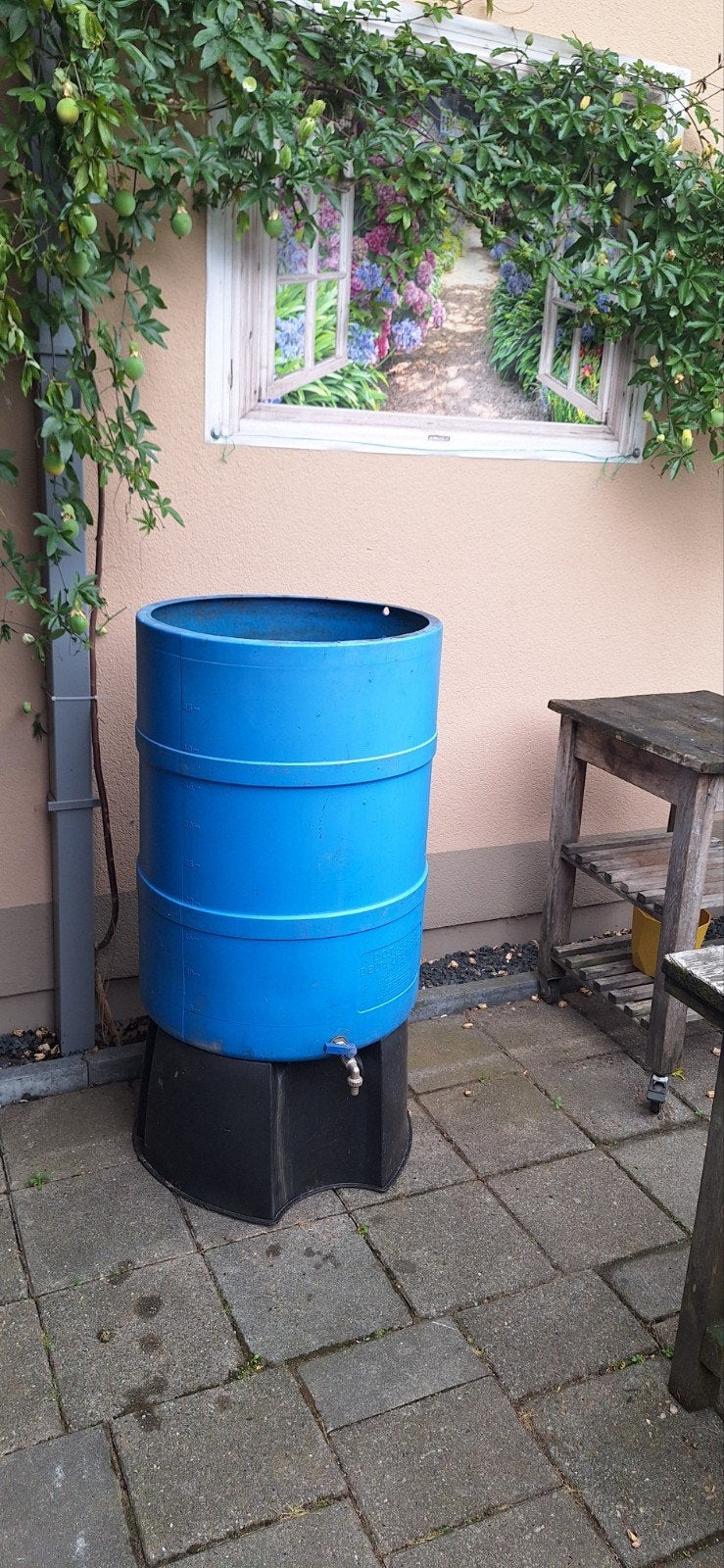 regenton 210 liter, Tuin en Terras, Regentonnen, 150 liter of meer, Ophalen