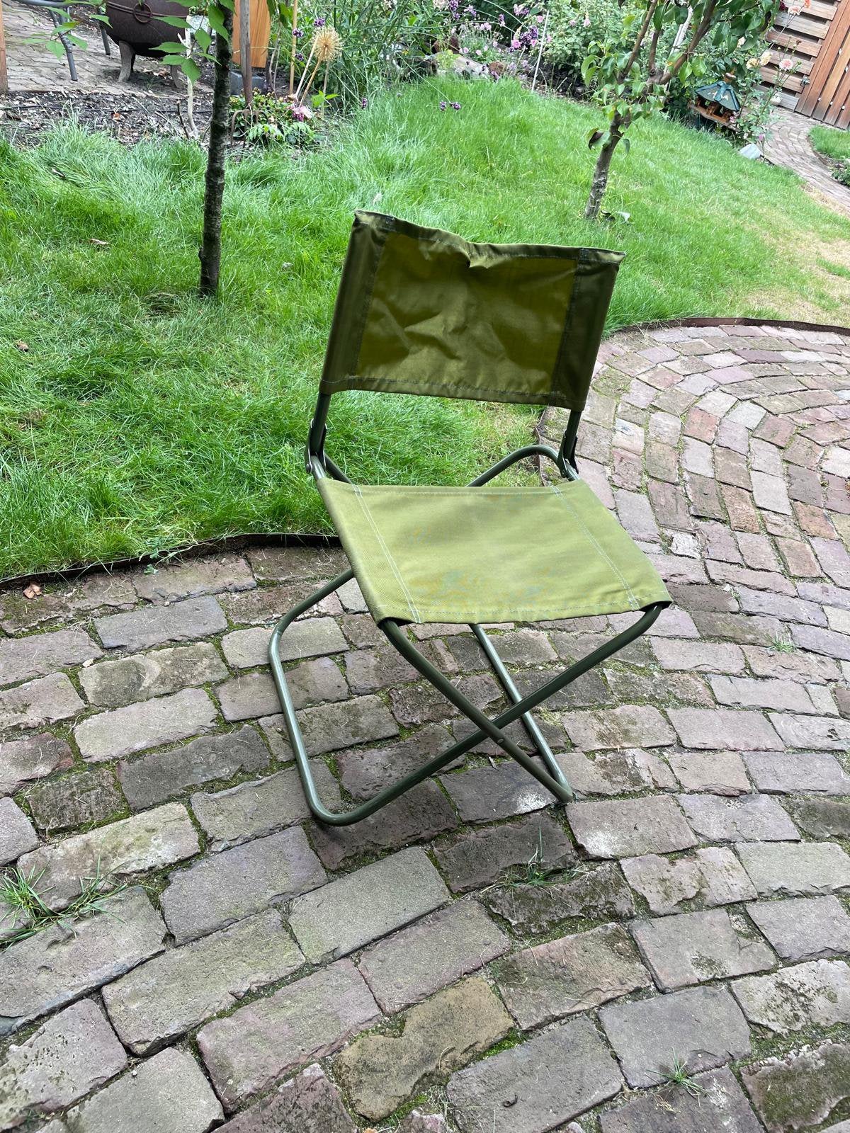 Camping / vis stoeltje, Ophalen, Zo goed als nieuw