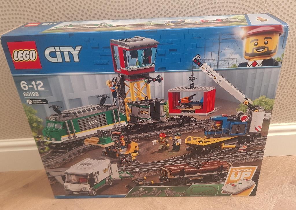 LEGO City 60198 Treinen: De Vrachttrein |NIEUW|, City, Nieuw, Ophalen of Verzenden, Complete set